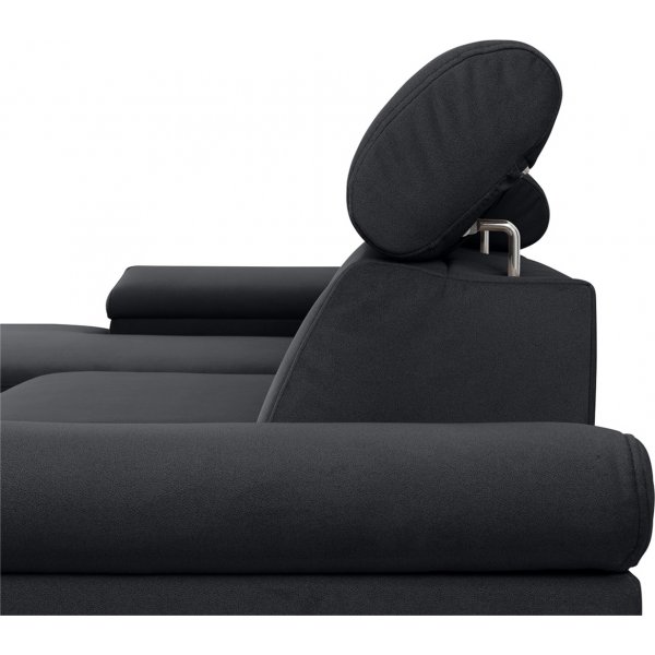 Santi slaapbank links - Grijs