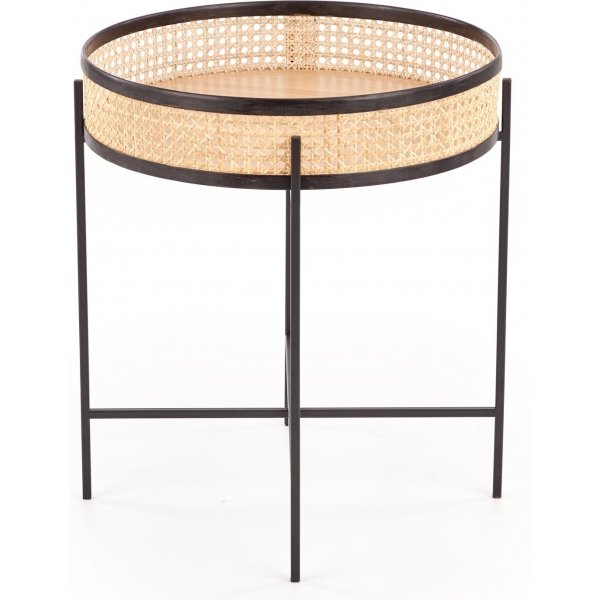 Sulawe salontafel Ø50 cm - Zwart Sulawe salontafel Ø50 cm - Zwart
