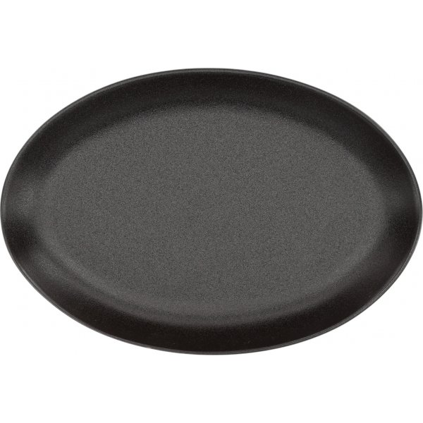 Wabi sabi tallrik 21 x 31 cm - Svart Wabi sabi tallrik 21 x 31 cm - Svart