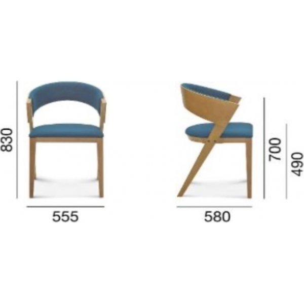 Fauteuil Cosy - Couleur optionnelle du cadre et du rembourrage Fauteuil Cosy - Couleur optionnelle du cadre et du rembourrage