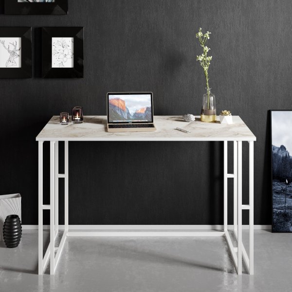 Bureau Alfa 120x60 cm - Blanc