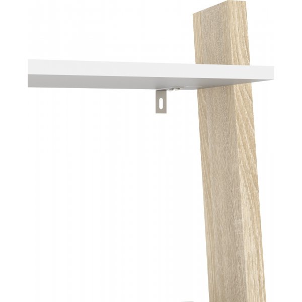 Oslo trapplank - Wit/eiken Oslo trapplank - Wit/eiken