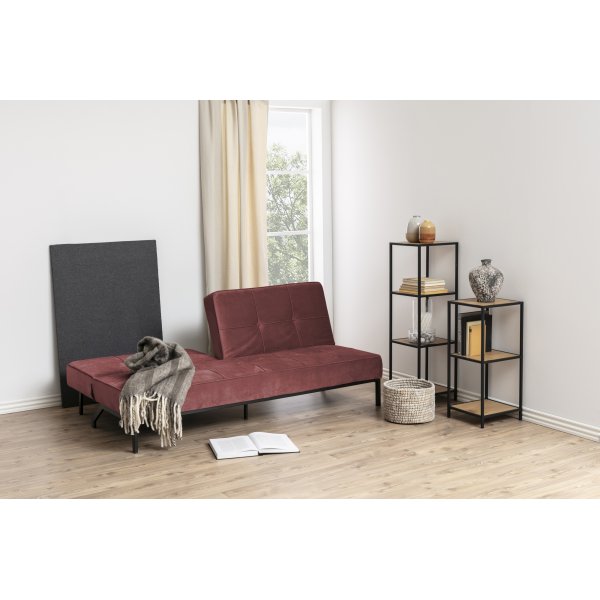 Canap-lit Perugia 2,5 places - Rouge