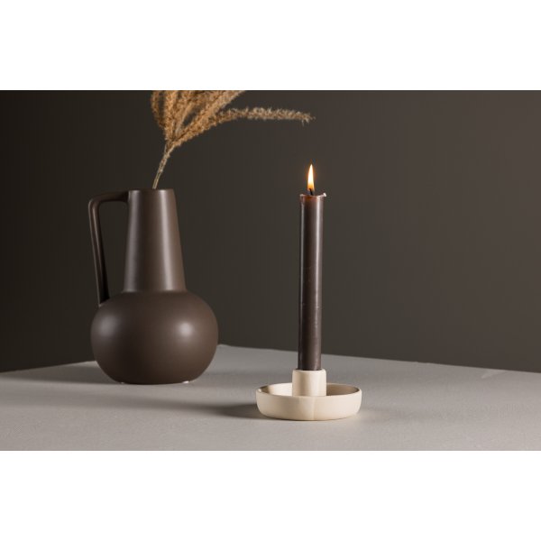 Otis kandelaar - Beige/Grijs Otis kandelaar - Beige/Grijs
