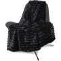 Stripy pld Svart - 120 x 180 cm