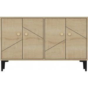 Vicuna dressoir - Saffier eiken