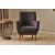 Fauteuil Gonca - Anthracite