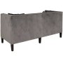 Fifth Avenue 3-sits soffa - Gr sammet