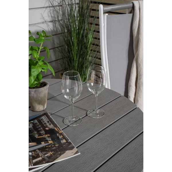 Parma cafèbord - Grå/Vit Parma cafèbord - Grå/Vit