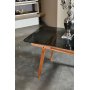 Palace matbord 160 cm - Ek/glas