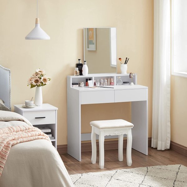 Esra kaptafel 80 x 40 cm - Wit Esra kaptafel 80 x 40 cm - Wit