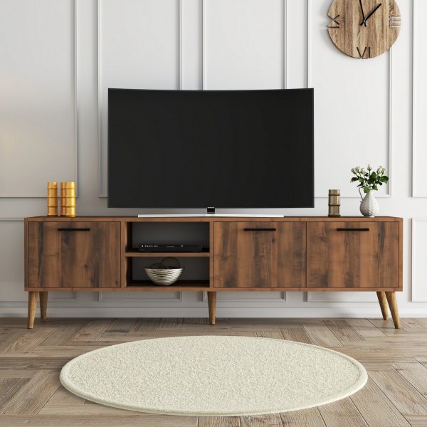 Meuble TV Exxen 180 cm - Noyer Meuble TV Exxen 180 cm - Noyer