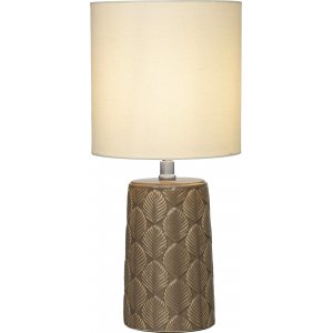 Lampe de table Bodil - Marron/beige