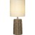 Lampe de table Bodil - Marron/beige