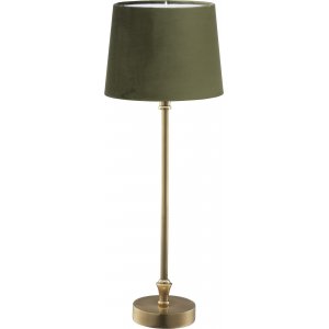 Liam bordslampa - Grön sammet/mässing - 59 cm