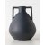 Vase en placage - Anthracite