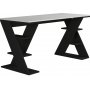 Bureau Papillon 140x60 cm - Blanc/anthracite