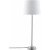 Lampe de table Kent - Blanc/chrome - 59 cm