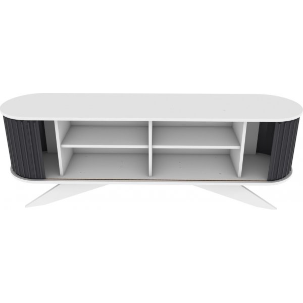 Banc multimédia Stormy - Blanc anthracite Banc multimédia Stormy - Blanc anthracite