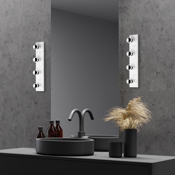 Milou wandlamp 12241 - Wit