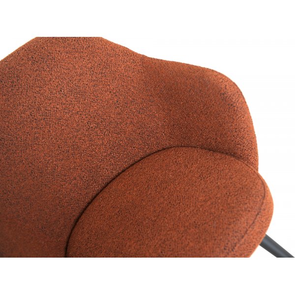 Chaise de salle à manger Derek - Rouge/noir Chaise de salle à manger Derek - Rouge/noir