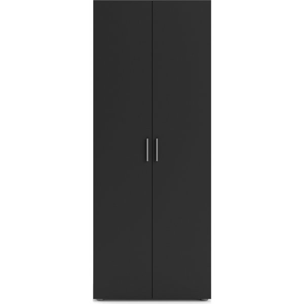 Armoire Pepe avec 2 portes - Noir Armoire Pepe avec 2 portes - Noir