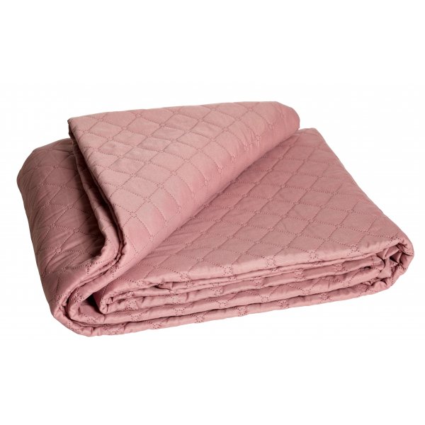 Överkast Grace 270x180cm - Rosa