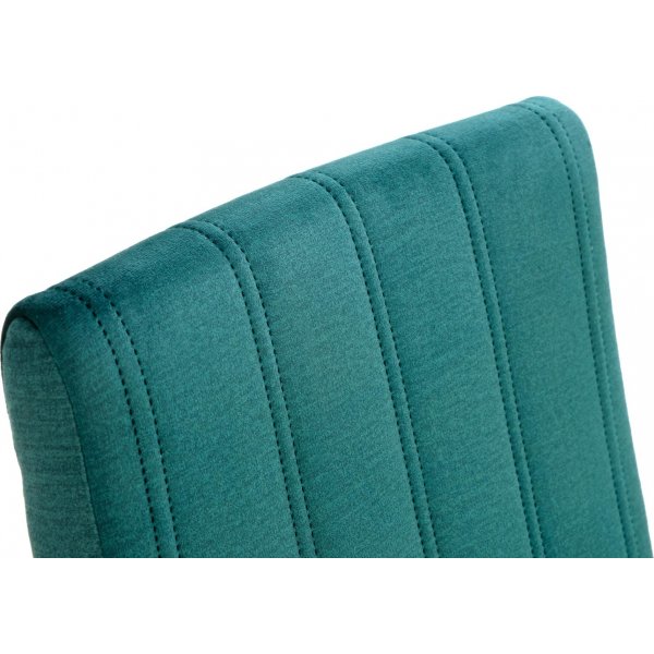 Chaise Heather - Velours vert et noir Chaise Heather - Velours vert et noir