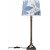 Lampe de table Margot - Argent antique/bleu - 50 cm