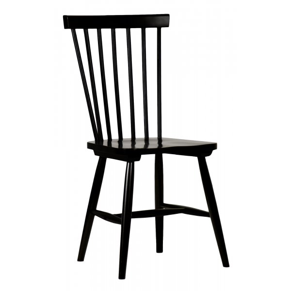 Rosvik matgrupp grått runt bord med 4 st svarta Karl Pinnstolar - Grå / Svarta + 4.00 x Stolsdyna Rosvik matgrupp grått runt bord med 4 st svarta Karl Pinnstolar - Grå / Svarta + 4.00 x Stolsdyna