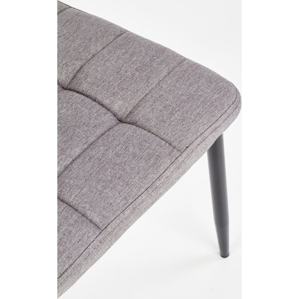 Chaise de salle à manger Tessan - Gris (Tissu) Chaise de salle à manger Tessan - Gris (Tissu)