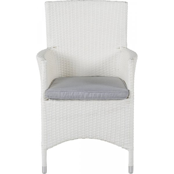 Malin matstol - Grå/Vit Malin matstol - Grå/Vit