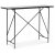 Table de bar Portland 140 cm - Marbre/noir + Kit d\\\'entretien des meubles pour textiles