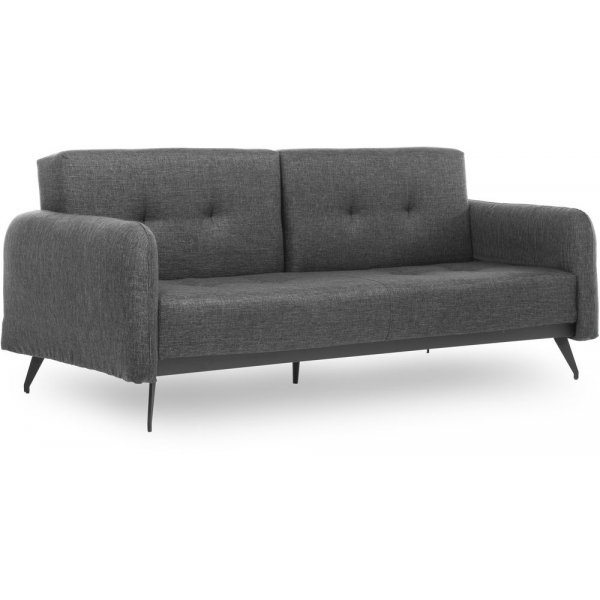Sandbck 2-sits bddsoffa - Antracit/svart