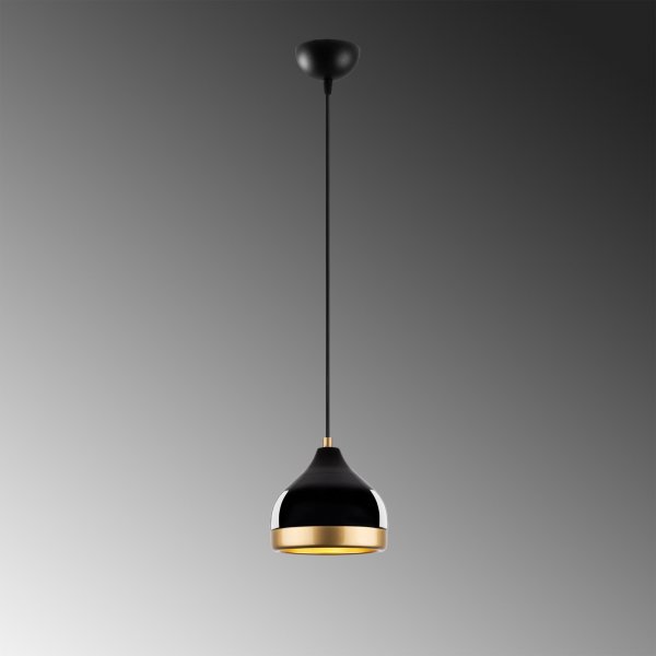 Yildo taklampa 6869 - Svart/guld Yildo taklampa 6869 - Svart/guld