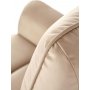 Semir elektrisk reclinerftlj med USB - beige sammet