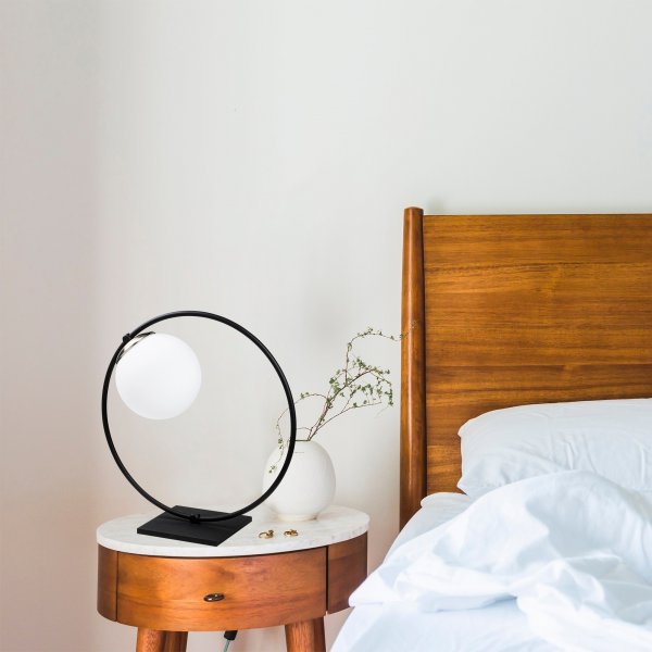 Lampe de table Dolly - Noir/blanc Lampe de table Dolly - Noir/blanc