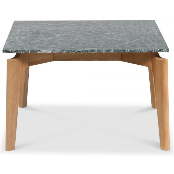 Accent soffbord 75 - Grön marmor / ek Accent soffbord 75 - Grön marmor / ek