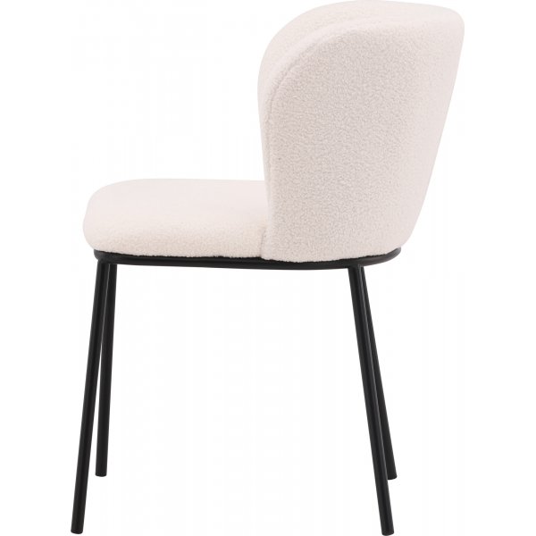 Edina matstol - Svart/vit Edina matstol - Svart/vit