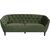 Ria 3-sits soffa grn sammet
