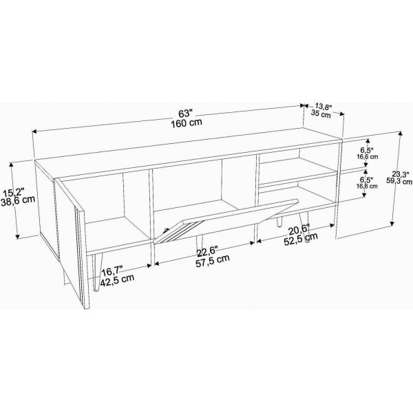 Banc multimdia de Rona - Chne saphir