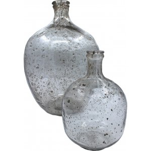 Pebble vas/ljusstake 16 x 23 cm - Klar