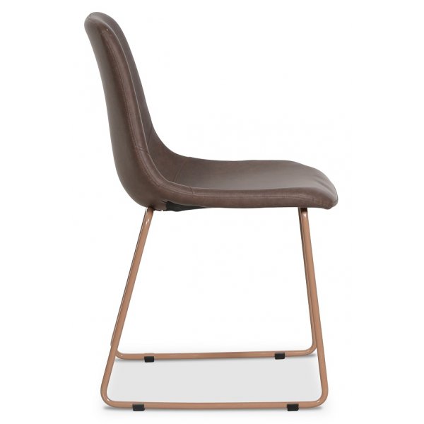 Live stol - Vintage brun