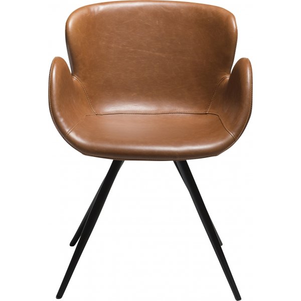 Chaise de salle  manger Gaia - PU marron