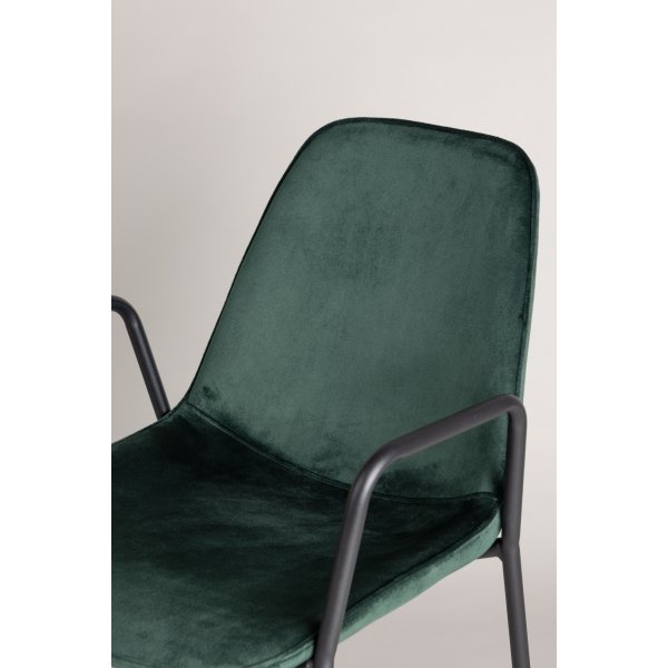 Chaise de salle à manger Klädesholmen - Noir/vert foncé Chaise de salle à manger Klädesholmen - Noir/vert foncé