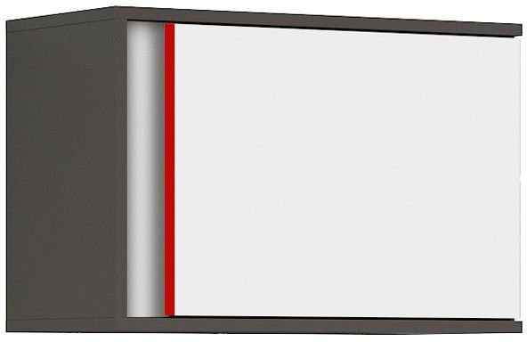 Link väggskåp - Grafitgrå/vit Link väggskåp - Grafitgrå/vit