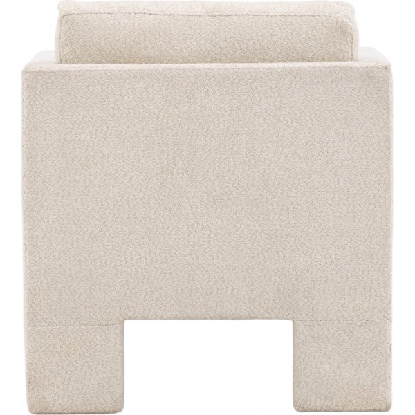 Ragusa fåtölj - Vit bouclé Ragusa fåtölj - Vit bouclé