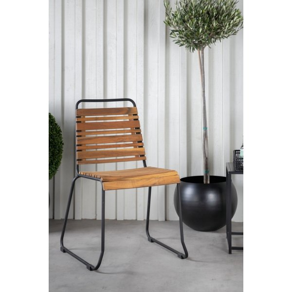 Bois matstol - Svart/Natur Bois matstol - Svart/Natur