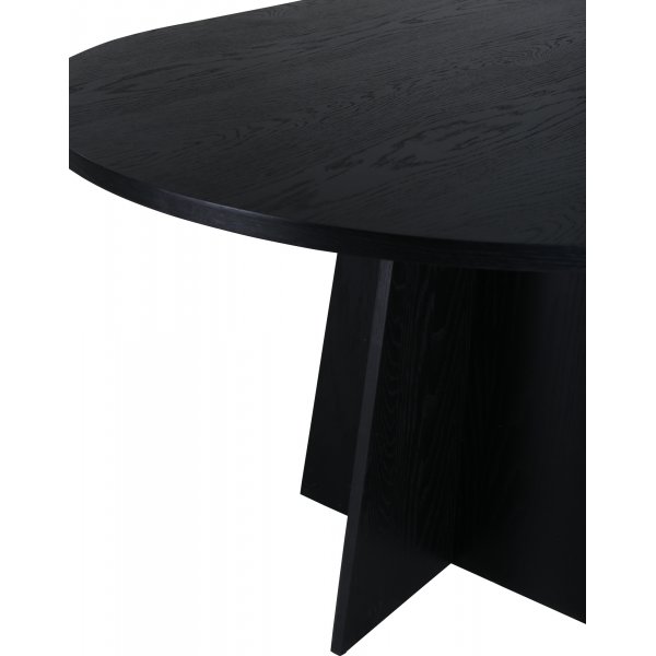 Table à manger Bootcut 230 x 115 cm - Noir Table à manger Bootcut 230 x 115 cm - Noir