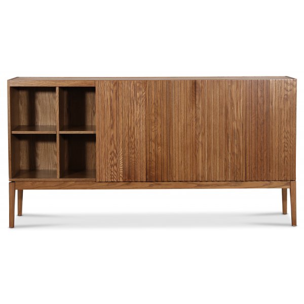 Nova sideboard med skjutdörrar - Valnöt Nova sideboard med skjutdörrar - Valnöt